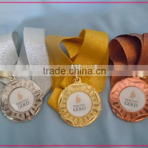 Cheap Custom Blank Sports Medals With Ribbon