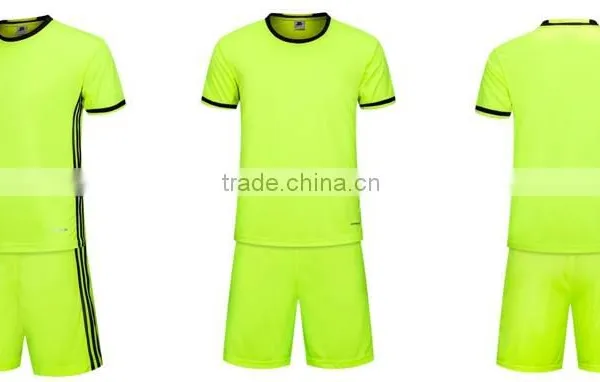 The New Wholesale Custom Blank Dry Fit Material Shirt Team Soccer Uniforms Kit photo-6