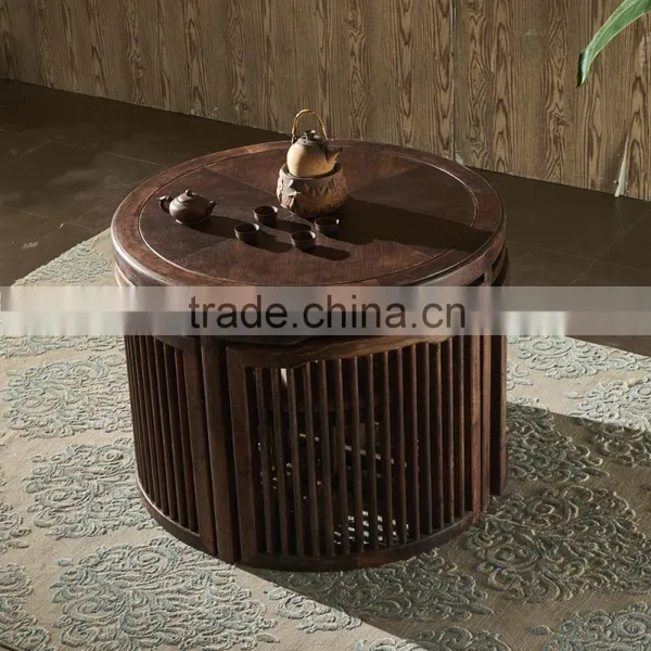 Chinese Furniture Modern Wooden Dining Room Table Design photo-3