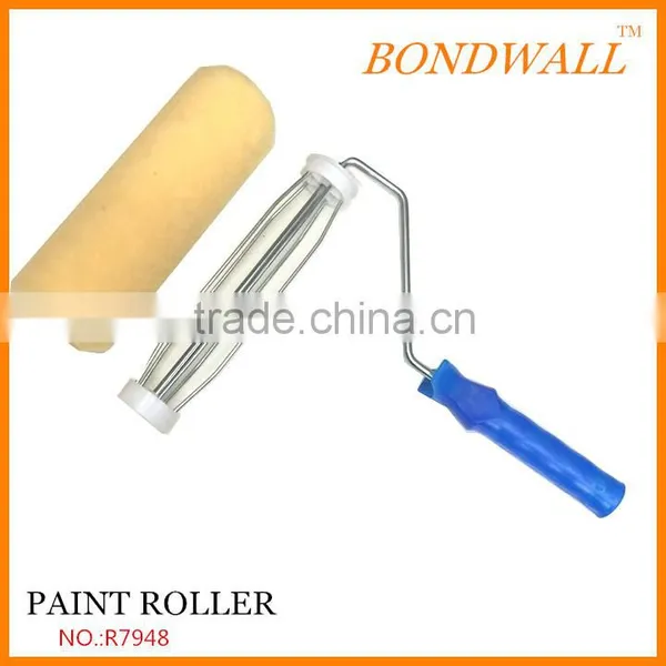 Hot Selling 9" American Bird Cage Chrome Plated Paint Roller Brush