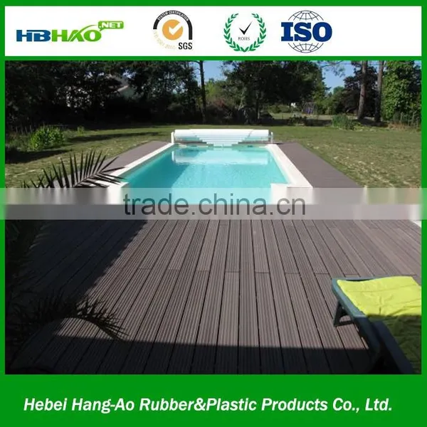 Wood Plastic Composite Stair Flooring, Free Samples Plastic Composite Hollow Wpc Decking
