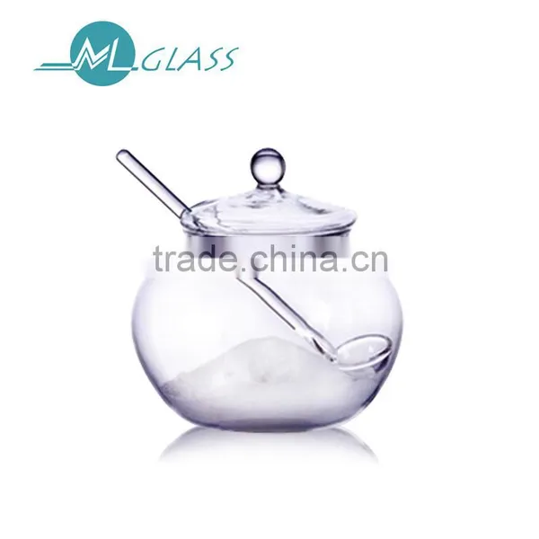 High Borosilicate Handmade Glass Canning Jars Glass Mason for 150ml photo-4