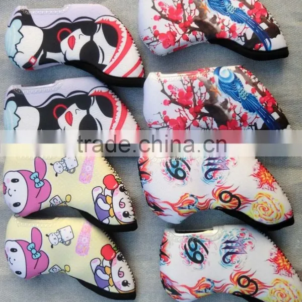 PU Leather Golf Putter Cover Iron Cover photo-6