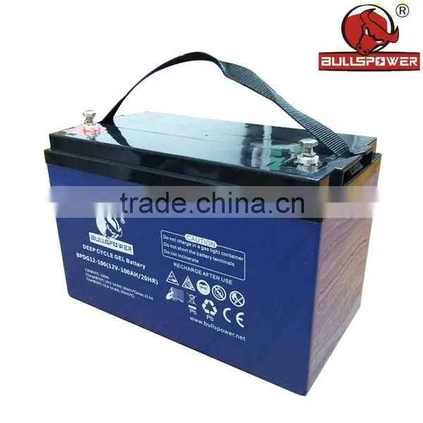12volt VRLA Agm Battery 12v 105ah Deep Cycle External Storage Battery photo-4