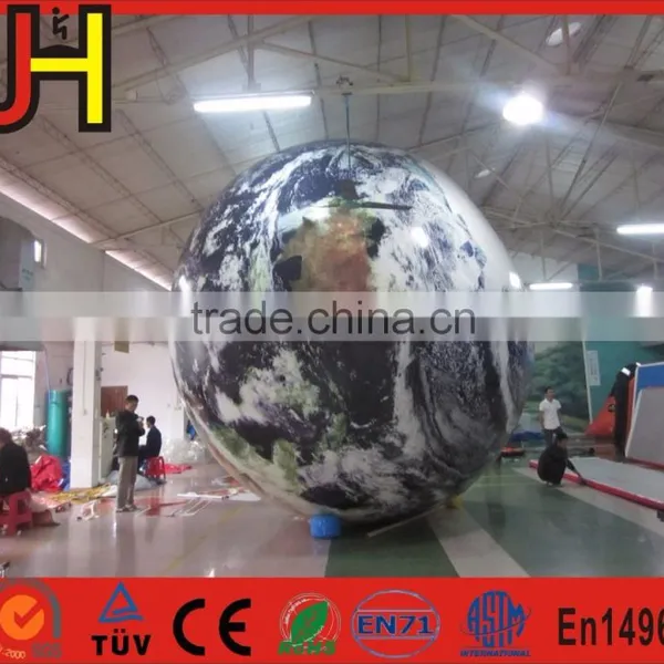 5m Hanging Inflatable Earth Globe With Satellite Imagery photo-4