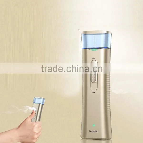 Beperfect New Rechargeable Portable Mini Nano Facial Steamer With Automatic Inductive Switch System Accept Brand OEM photo-2