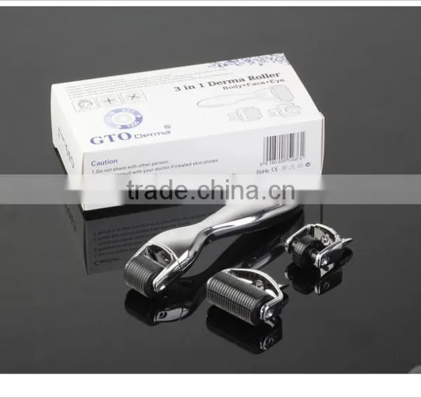 Medical CE Approval Micro Needle Skin Roller 3 IN 1 Derma Roller photo-4