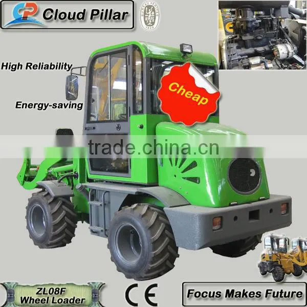China Cloud Pillar Brand 908 Model Wheel Loader