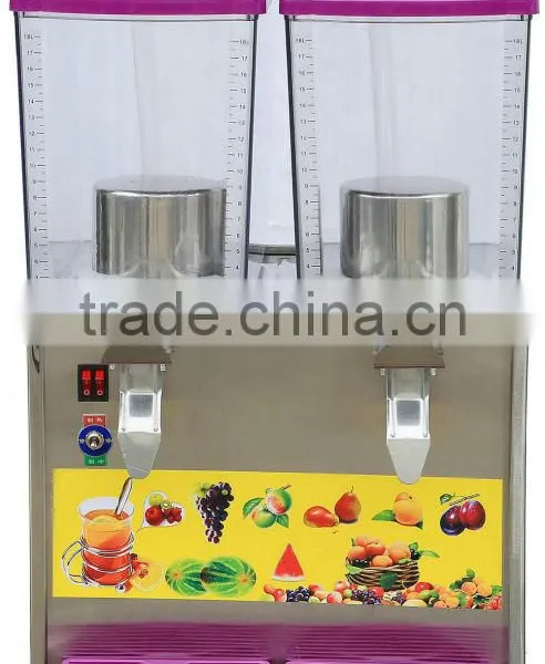 Double Tank 18liters Commercial Cold and Hot Juicer Dispenser photo-2