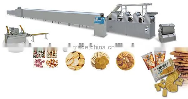 2013 hot sale! automatic small scale biscuit machine