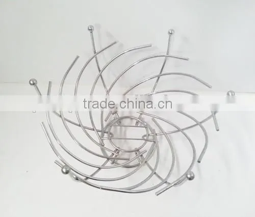 Powder Coating/Chrome Plating/PVC Coating Metal Fruit Busket photo-2