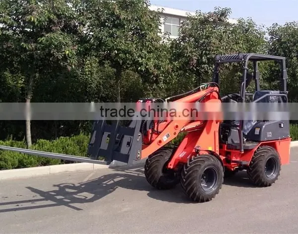 ZL125 Mini погрузчик на колесах с сертификатом CE photo-2