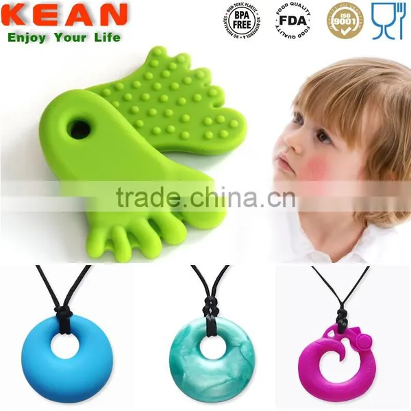 Approved by FDA/ SGS/LFGB/CE 15 Colors for Option Star Pendant Baby Cute Toy Make by Food Grade Silicone photo-2