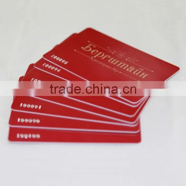 Plastic Loyalty Membership Card photo-5