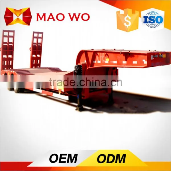 Multi Axle Hydraulic Low Bed Trailer for Carrying Crane, Excavator, Tractor photo-5