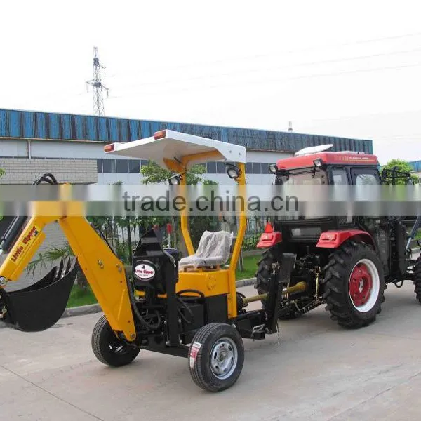 Towable Backhoe With Diesel/Gasoline Engine