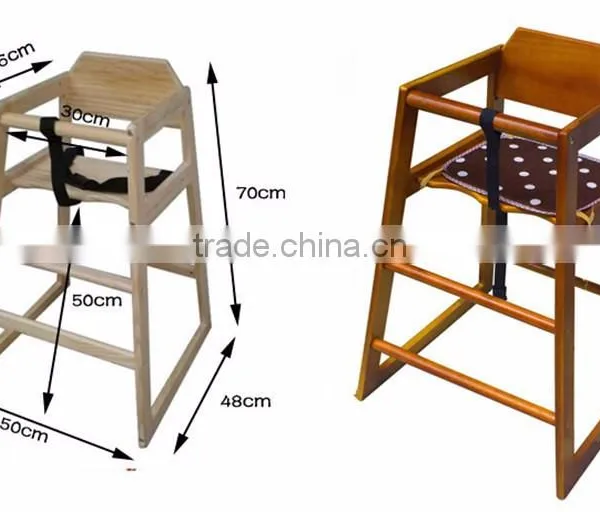 High Quality Detachable Wooden Highchair OEM Manufacturer photo-2