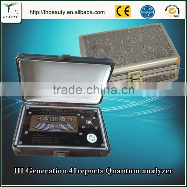 Free Updated Latest Version Quantum Magnetic Body Analyzer Body Fat Scale CE Approved photo-3
