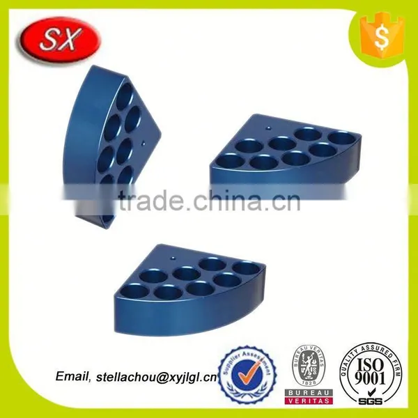 Custom Single Machined Cnc Machined Manifold Block Brass Part photo-6