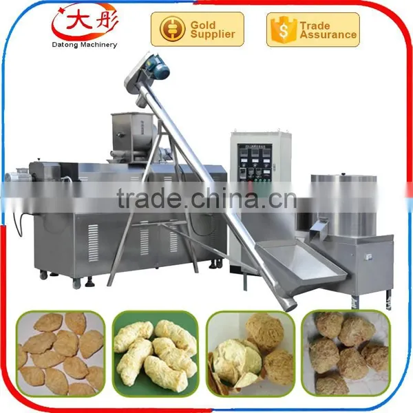 China Supplier Soyabean Chunks Making Extruder Processing Machines photo-2