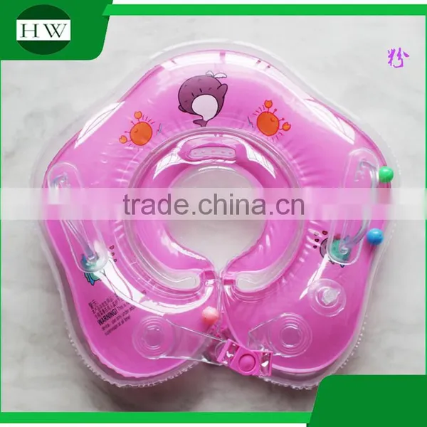 Customized Inflatable Baby Donut Swim Neck Collar Ring Inflatable Baby Infant Swimming Floating Neck Ring photo-6