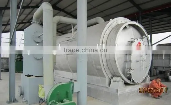 The Latest Tech Batch Type 10-15tons per Day Waste Tyre Recycling Machine With CE photo-3