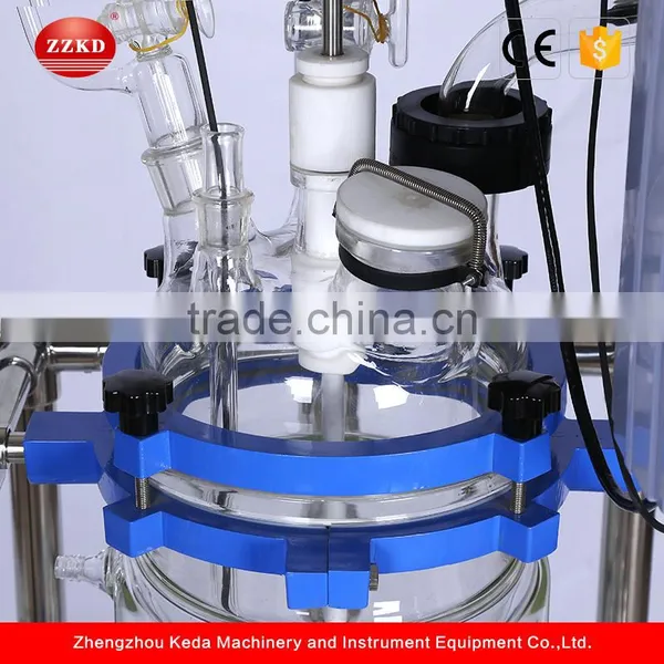 Factory Price Chemical Double-layer Glass Reactor photo-3