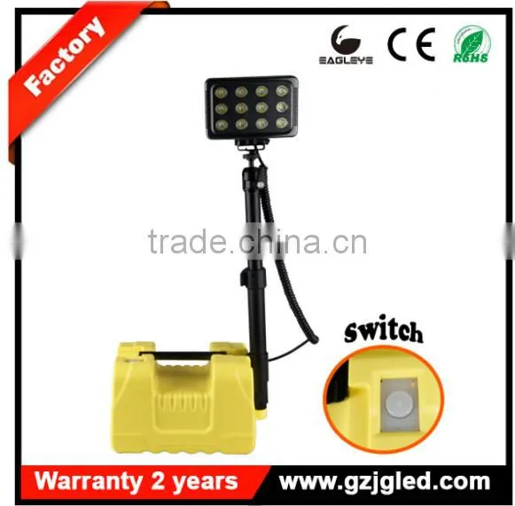 Remote Area Led Lighting Systems High Flux Led RALS-9936 Heavy Duty Rechargeable Searchlight With 12V Socket Plug photo-6