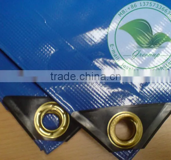 Trailer Waterproof Blue Plastic Heated Tarp Cover photo-2