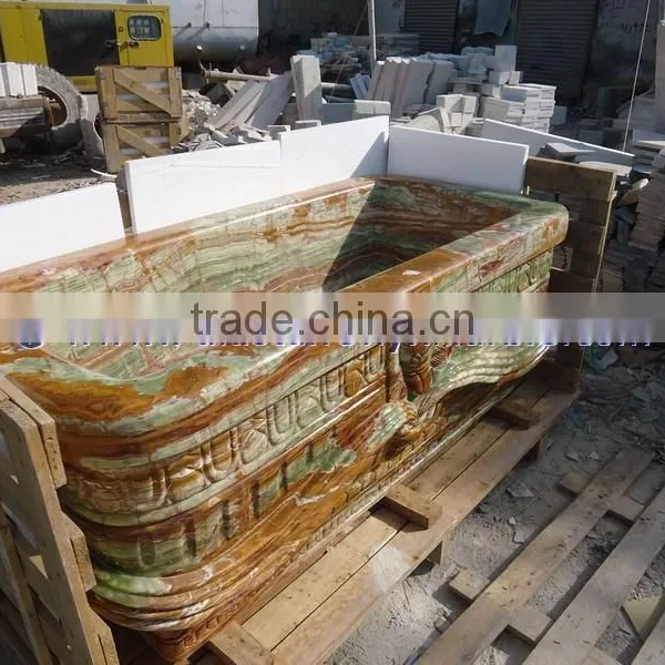 PAKISTAN NATURAL FIRST QUALITY ONYX BATHTUBS COLLECTION photo-6