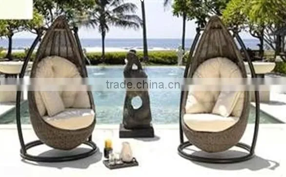 Outdoor Garden Furniture Rattan Swing Chair photo-2