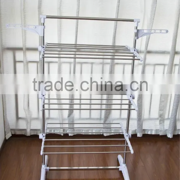 3 Tiers Foldable Heavy Duty and Compact Storage Drying Rack System, photo-3