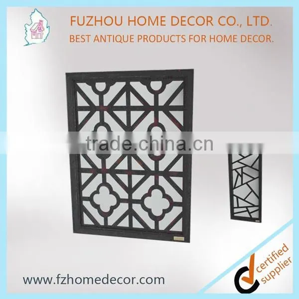 Antique Wood Hand Carved Wooden Mirror Frames for Home Decor photo-2