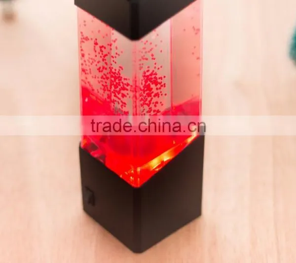 LED Colorful Crystal Glass Lamp, Jellyfish Lamp/ Volcano Light/Flash Jelly Lamp photo-4