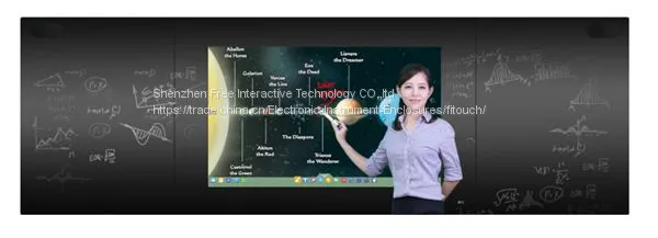 Capacitive 20 Points Touch Screen 84 Inch LCD Nano Blackboard photo-2