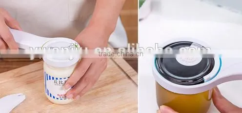 Wholesale Stock Small Order Plastic Multifunction Can Opener, Wine Bottle Opener photo-4