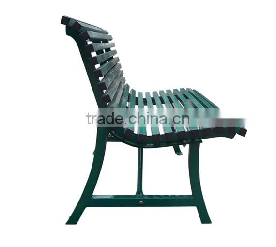 Square Tube Outdoor Metal Bench photo-5