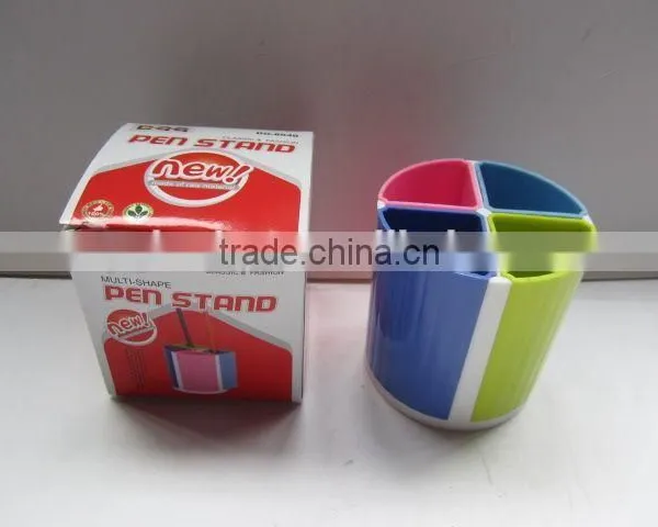 Colorful Plastic Stationery STORAGE BUSKET/Multifunctional Pen Holder photo-4
