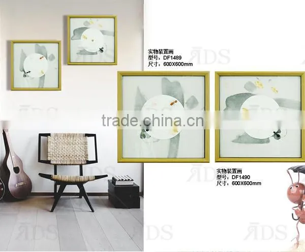 Framed Handmade Ceramic Fish Wall Art Hanging photo-3