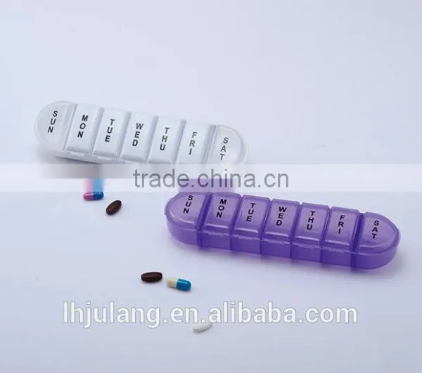 Hot Sell Plastic 7days Pill Box / Plastic Weekly Pill Box photo-3