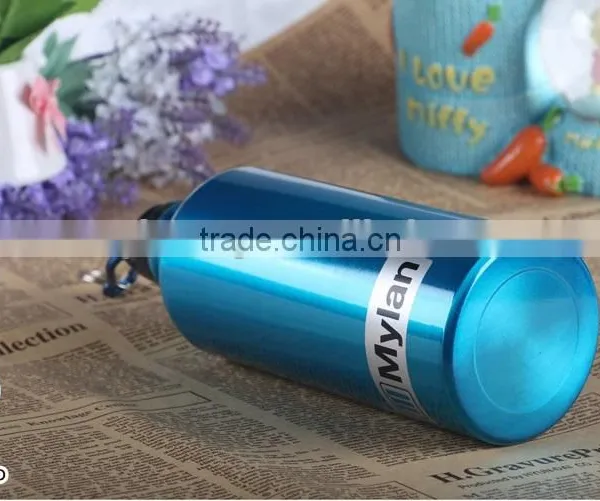Outdoor Taking Aluminum Water Bottle With Carabiner photo-6
