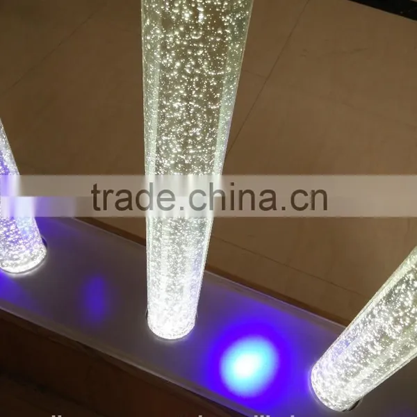 Wholesale Crystal Bubble Pillars With Led Light for Partition Wall photo-2