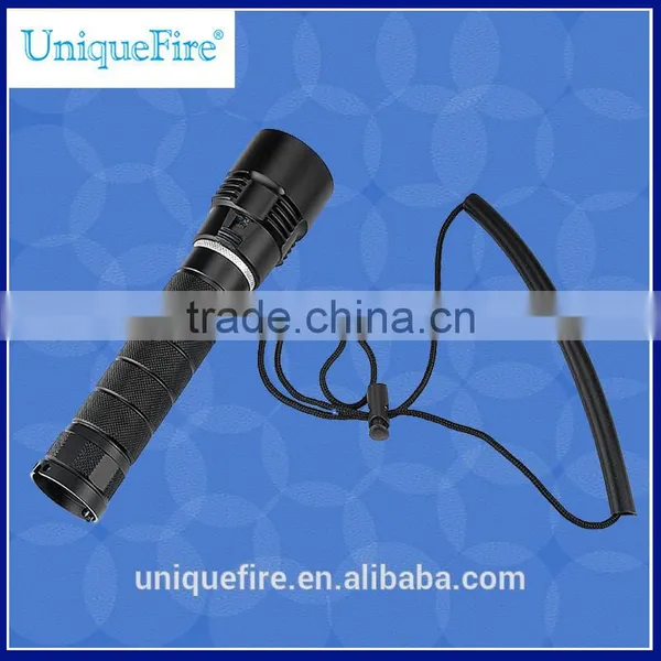 Uniquefire 26650 Battery Operated Bright Light Diving Flashlight With Cree Xm-l2 photo-2