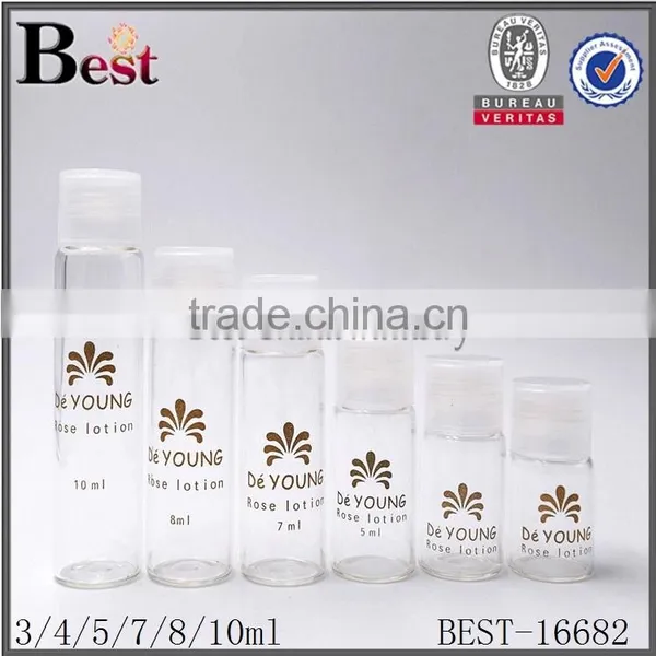 Cosmetics 15ml Long Thin Roll on Glass Perfume Bottle Essential Oil Tube Roll Bottle With Plastic Roller Ball Factory Price photo-3