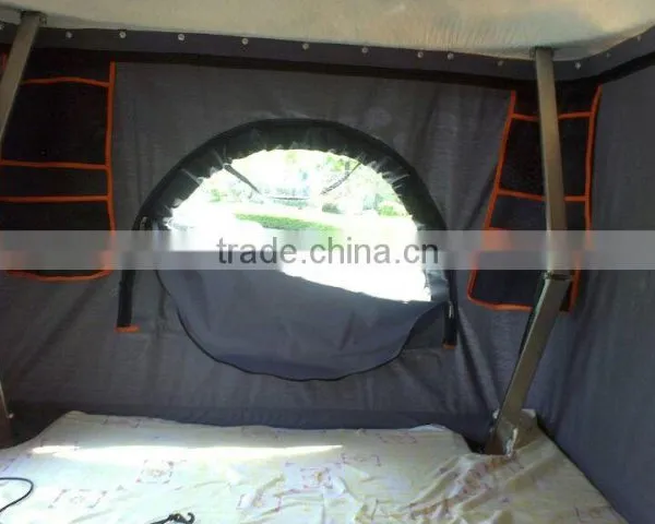 Outdoor Car Offroad Mini Fiberglass Hard Shell Roof Top Tent photo-5