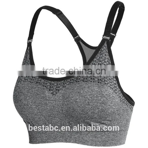 Hot Sale Custom Made Yoga Plain Sport Bra photo-2