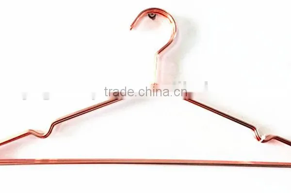 YiWu Metal Clothes Bulk Wire Hangers Copper Wire Coat Hangers photo-2