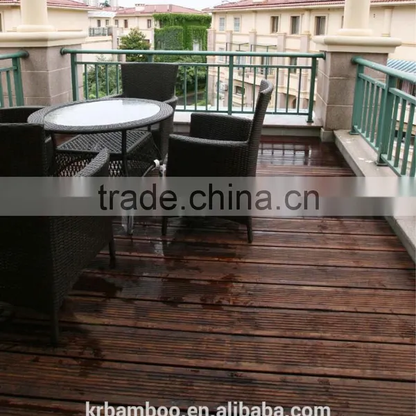 Fire Retardant Heat Resisting Water Proof Strand Woven Bamboo Decking photo-6