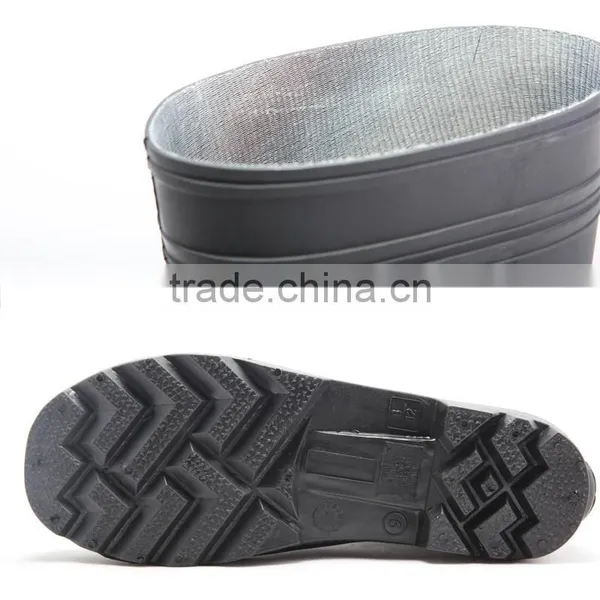 CE EN 20345 S5 Cheap Steel Sole And Toe Cap PVC Safety Work Rain Boots Constuction Industry Safety Boots photo-6