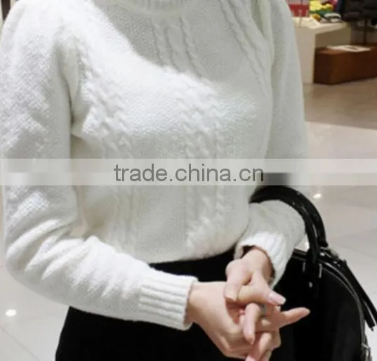 Fashion Leisure Knitted Sweater Collar Shrug Lotus Leaf Base photo-4